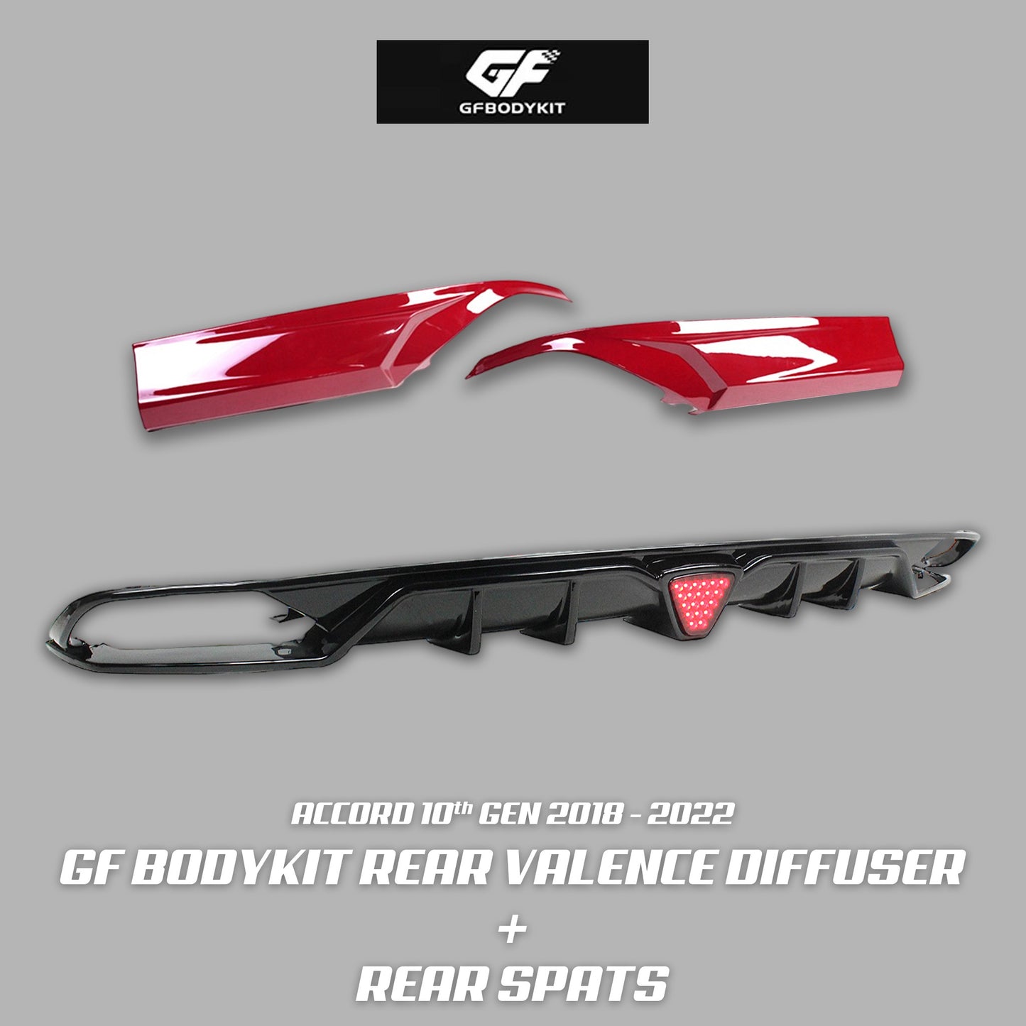 GF BODYKIT© REAR VALENCE DIFFUSER