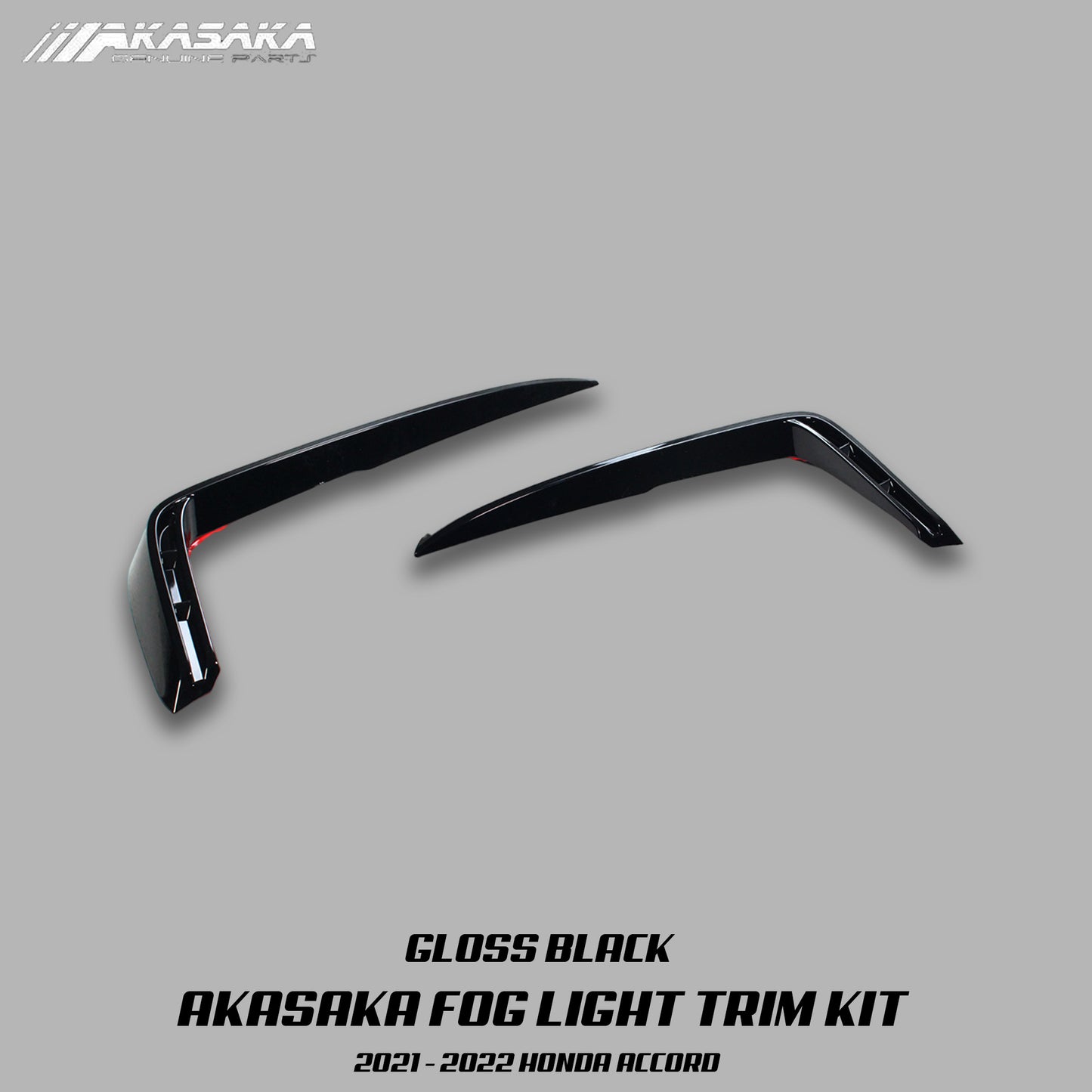 Best fog light trim kit for Accord 2021 by Akasaka