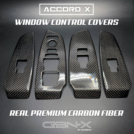 CARBON FIBER WINDOW CONTROL COVERS