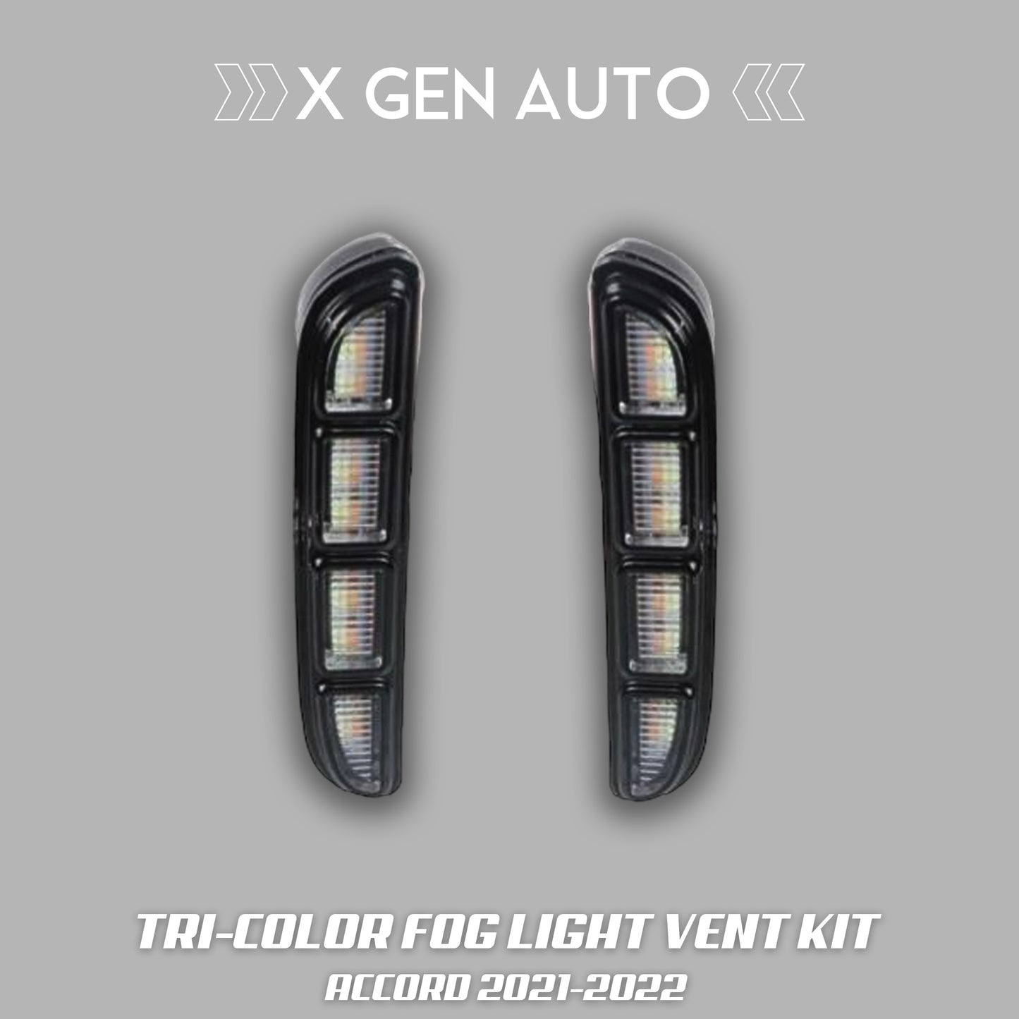 TRI-COLOR FOG LIGHT VENT KIT