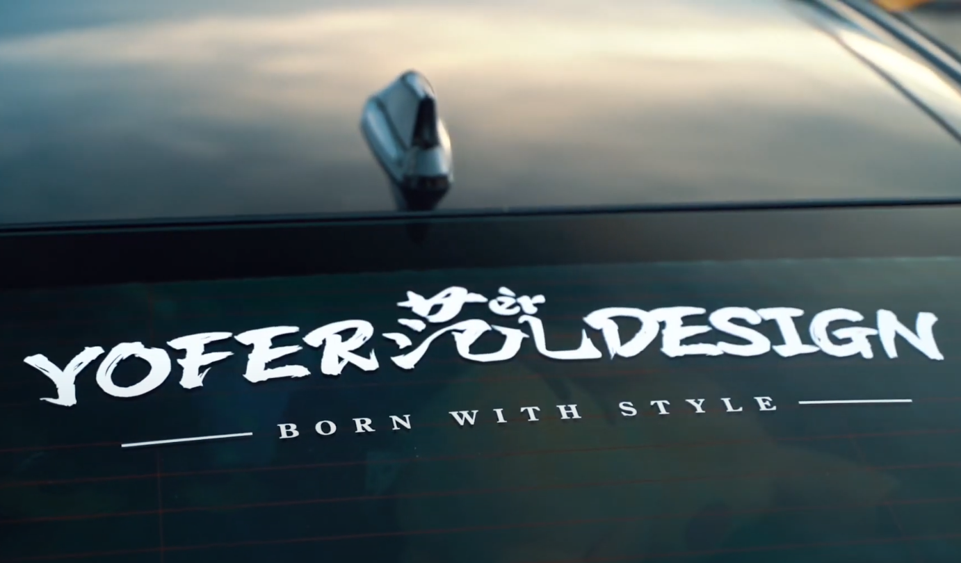 YOFER DESIGN vinyl banners for cars