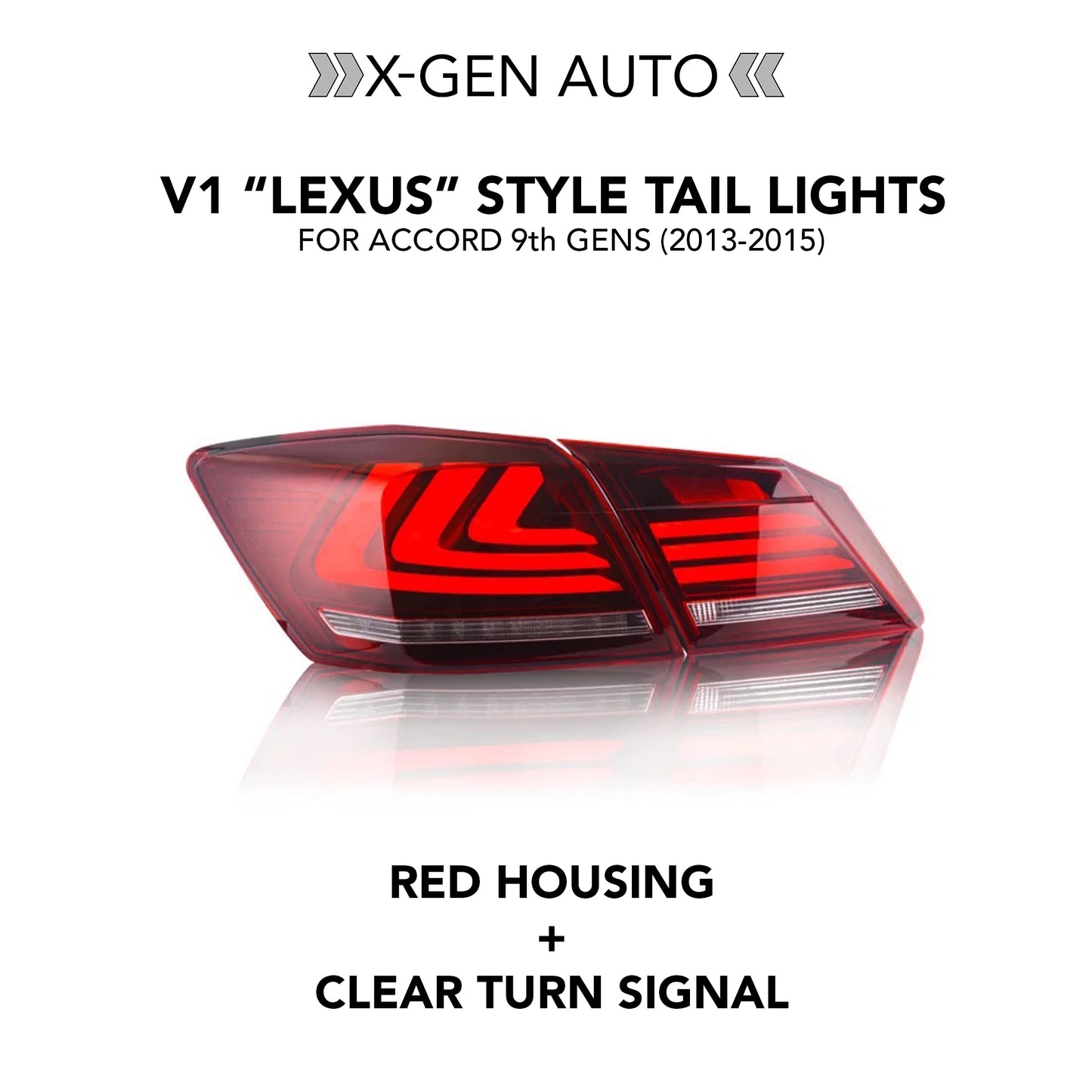 V1 "LEXUS" STYLE TAIL LIGHTS