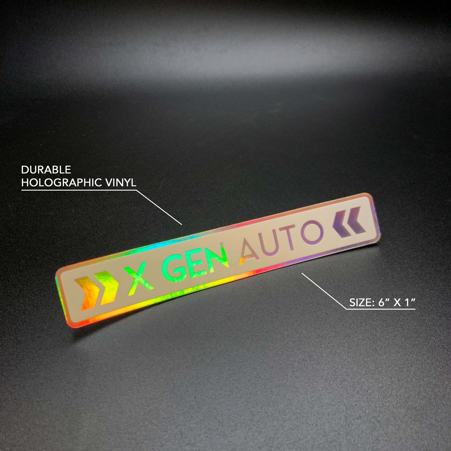 Buy XGENAUTO holographic car decals in the USA