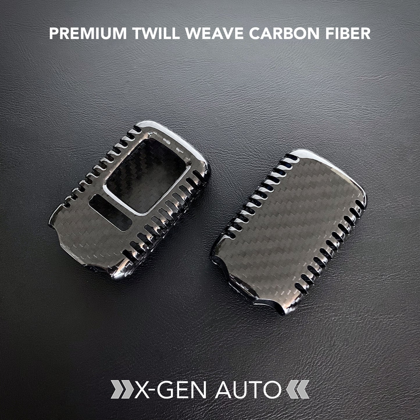 REAL CARBON FIBER KEY CASE - XGENAUTO