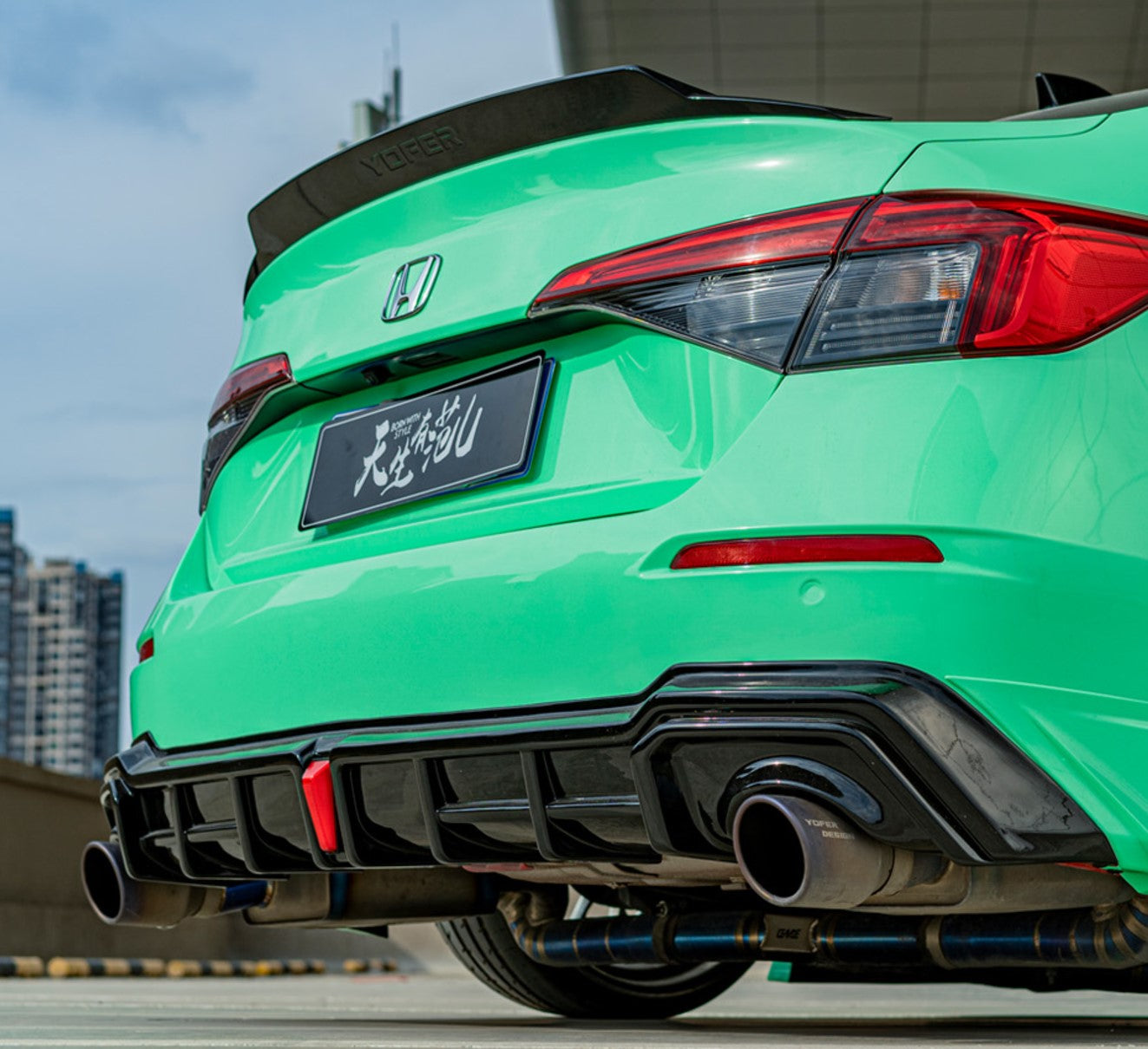 CIVIC 11TH REAR DIFFUSERS – XGENAUTO