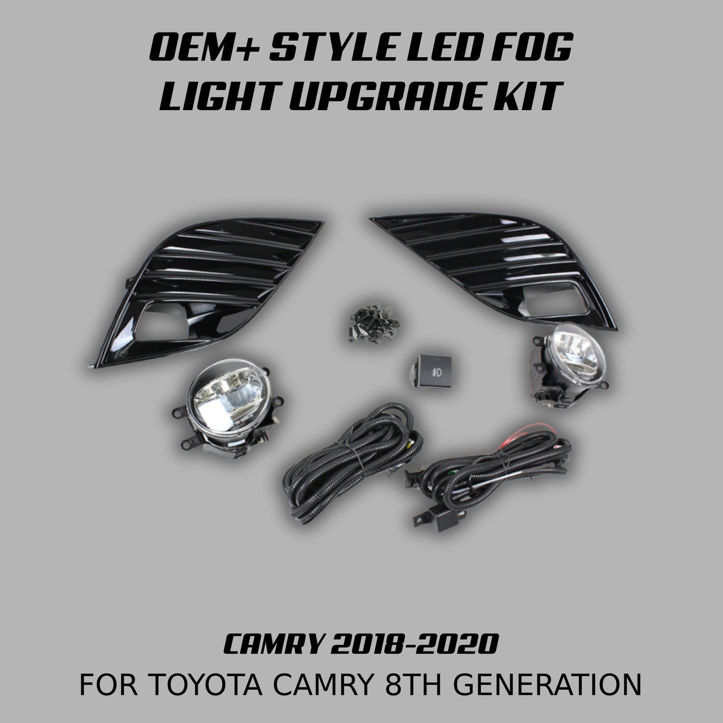 [CAMRY 8TH] OEM+ STYLE LED FOG LIGHT UPGRADE KIT