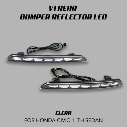 [CIVIC 11TH SEDAN] V1 REAR BUMPER REFLECTOR LED