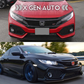 [CIVIC X SI & HATCHBACK] FRONT LIP AERO SPLITTER