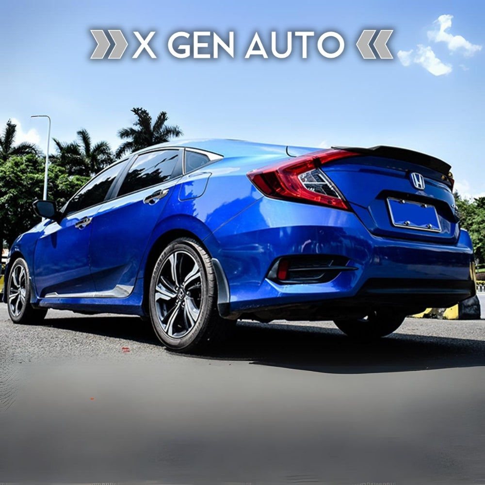 [CIVIC X SEDAN] DUCKBILL STYLE REAR DECKLID SPOILER