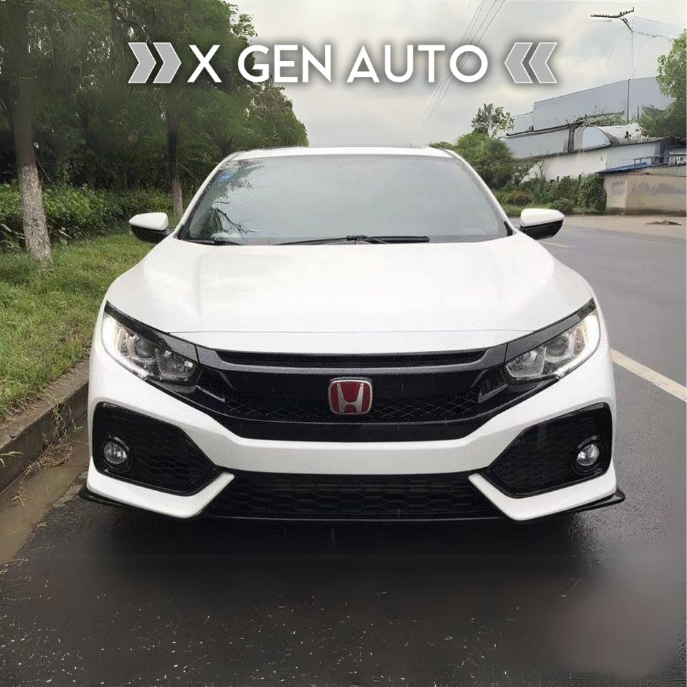 [CIVIC X] V4 LUXE MESH FRONT GRILLE KIT