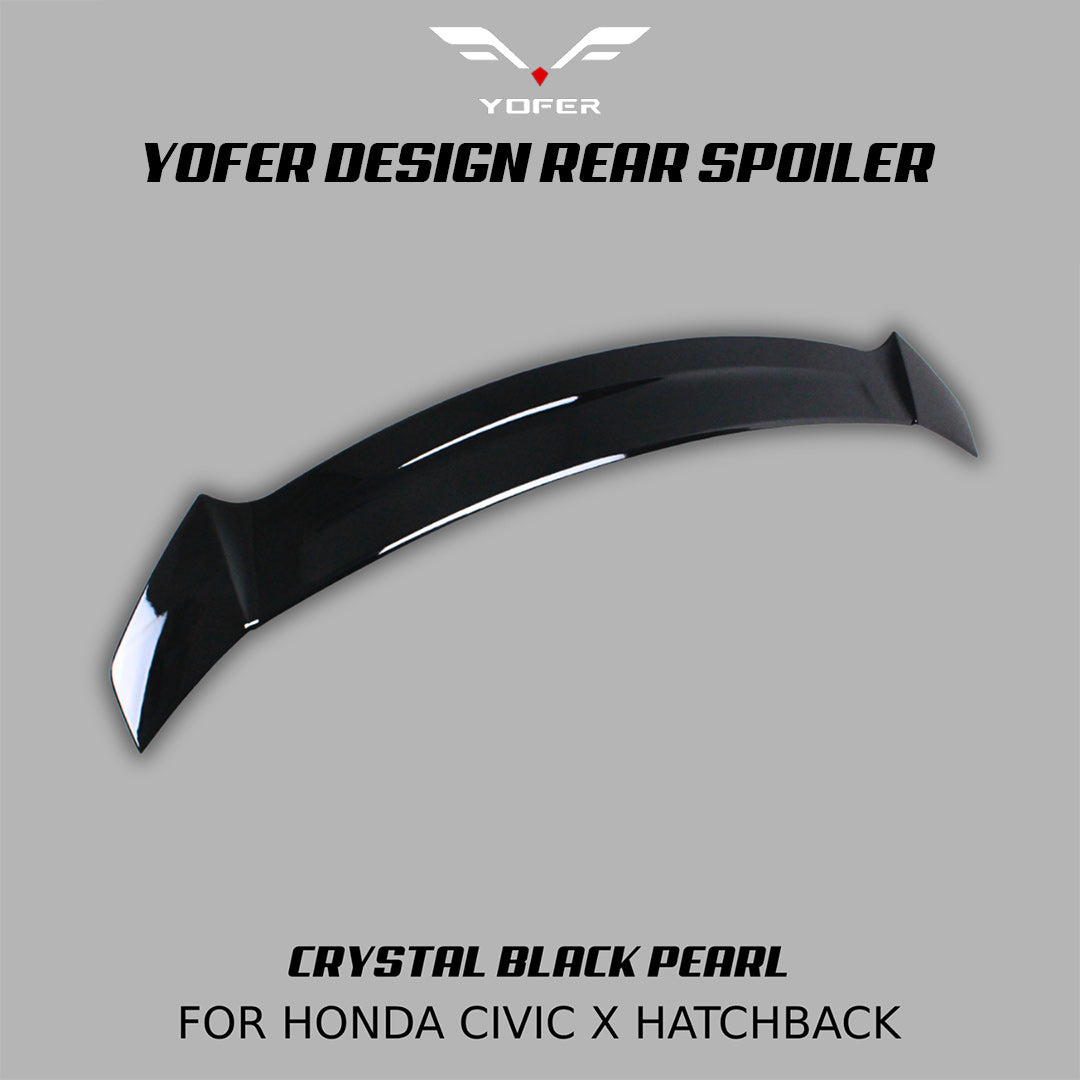 [CIVIC X HATCHBACK] YOFER DESIGN© REAR SPOILER