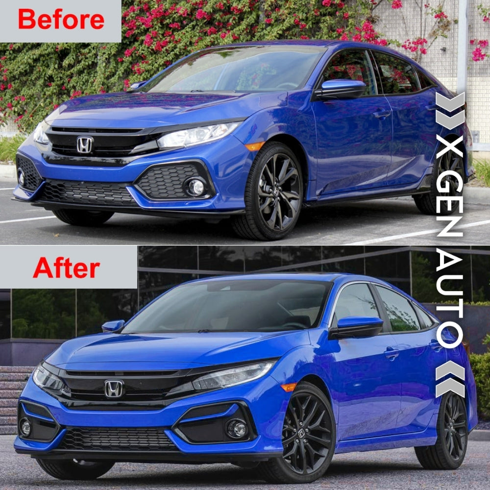 [CIVIC X Si SEDAN] FOG LIGHT ACCENT TRIM SET