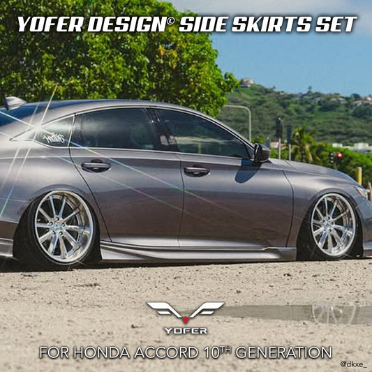 [ACCORD 2018-2022] YOFER DESIGN© SIDE SKIRTS
