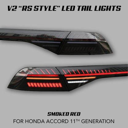 [ACCORD 2023-2025] V2 "RS STYLE" LED TAIL LIGHTS