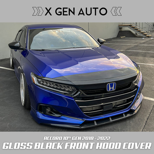 GLOSS BLACK FRONT HOOD COVER