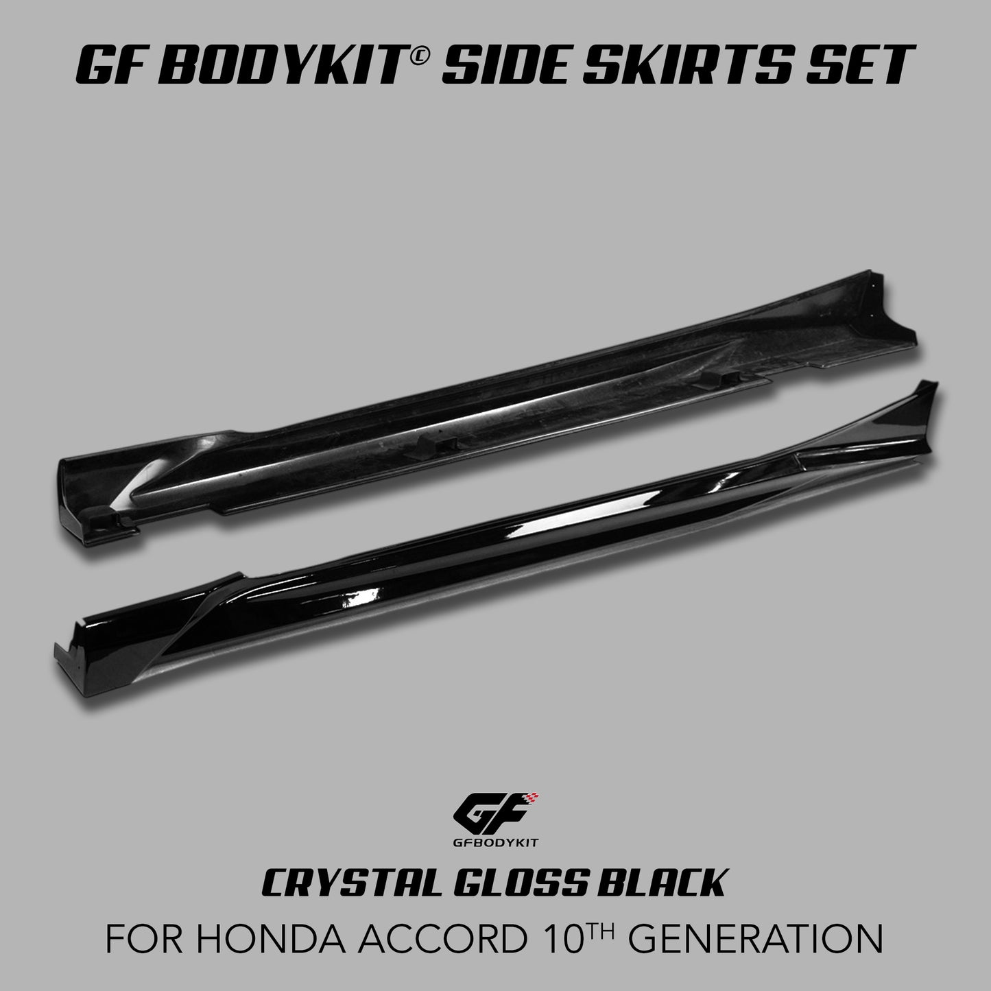 [ACCORD 2018-2022] GF BODYKIT© SIDE SKIRTS SET