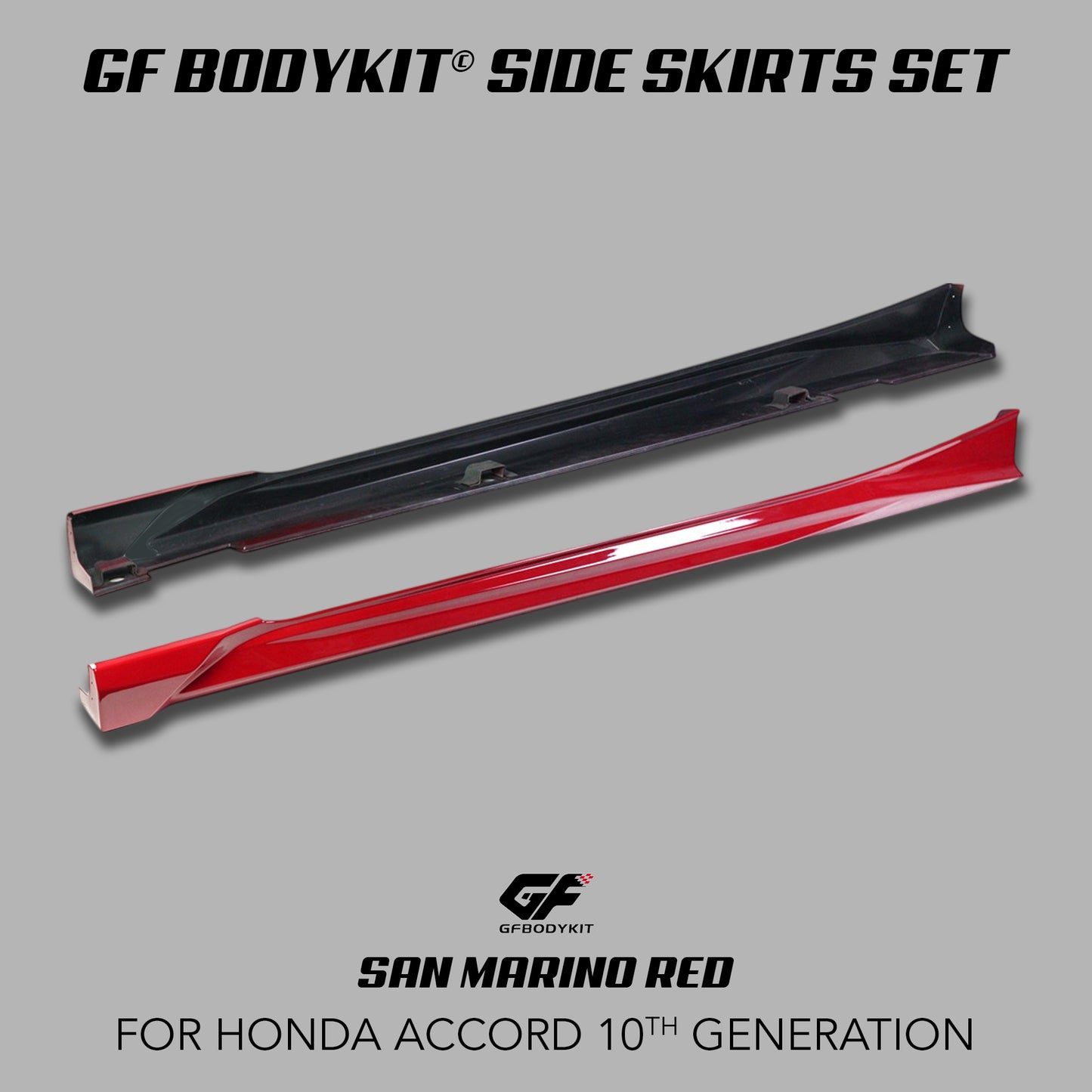 [ACCORD 2018-2022] GF BODYKIT© SIDE SKIRTS SET