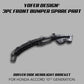 [REPLACEMENT PARTS] FOR YOFER DESIGN© 3 PIECE FRONT BUMPER KIT (ACCORD 2018-2022)