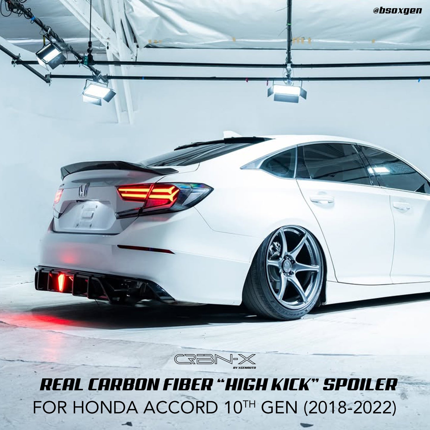 [ACCORD 2018-2022] REAL CARBON FIBER DUCKBILL SPOILER