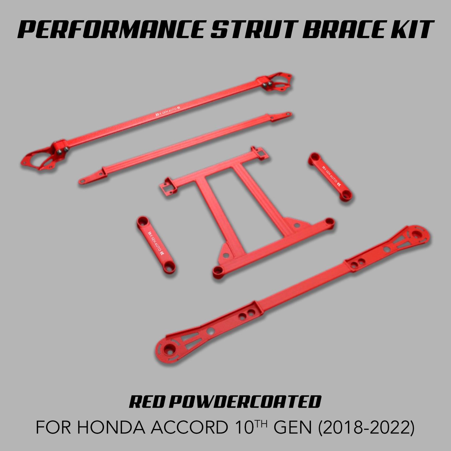 [ACCORD 2018-2022] FULL PERFORMANCE STRUT BRACE KIT