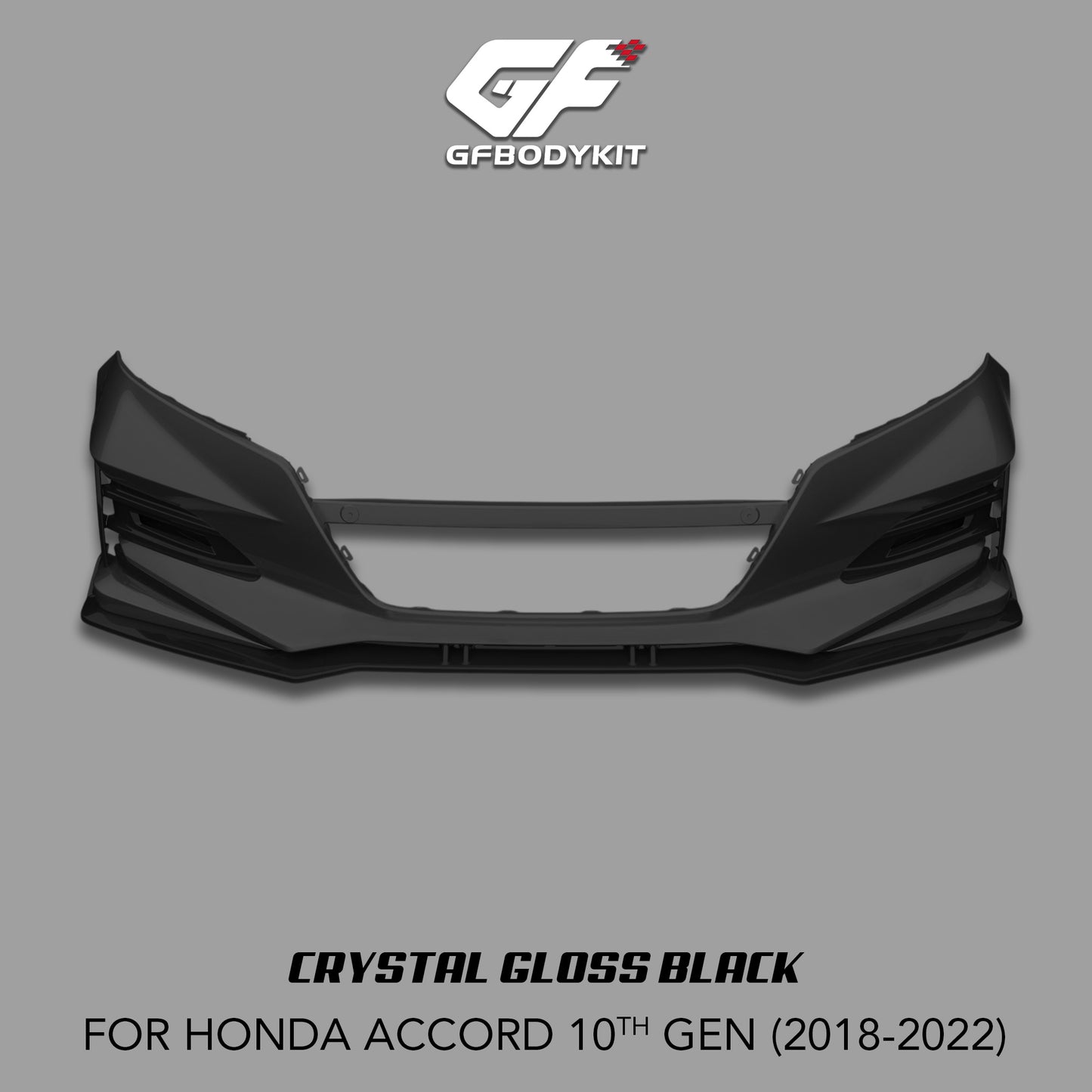 [ACCORD 2018-2022] GF BODYKIT© FULL FRONT BUMPER KIT (PRE-ORDER NOW)