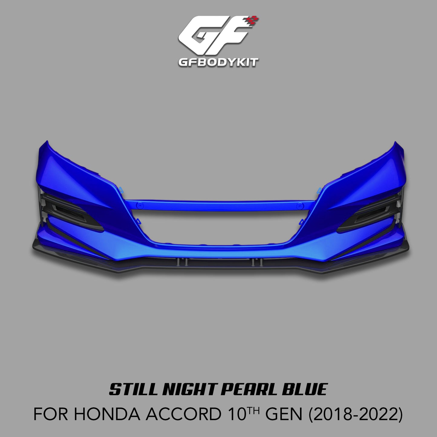 [ACCORD 2018-2022] GF BODYKIT© FULL FRONT BUMPER KIT (PRE-ORDER NOW)
