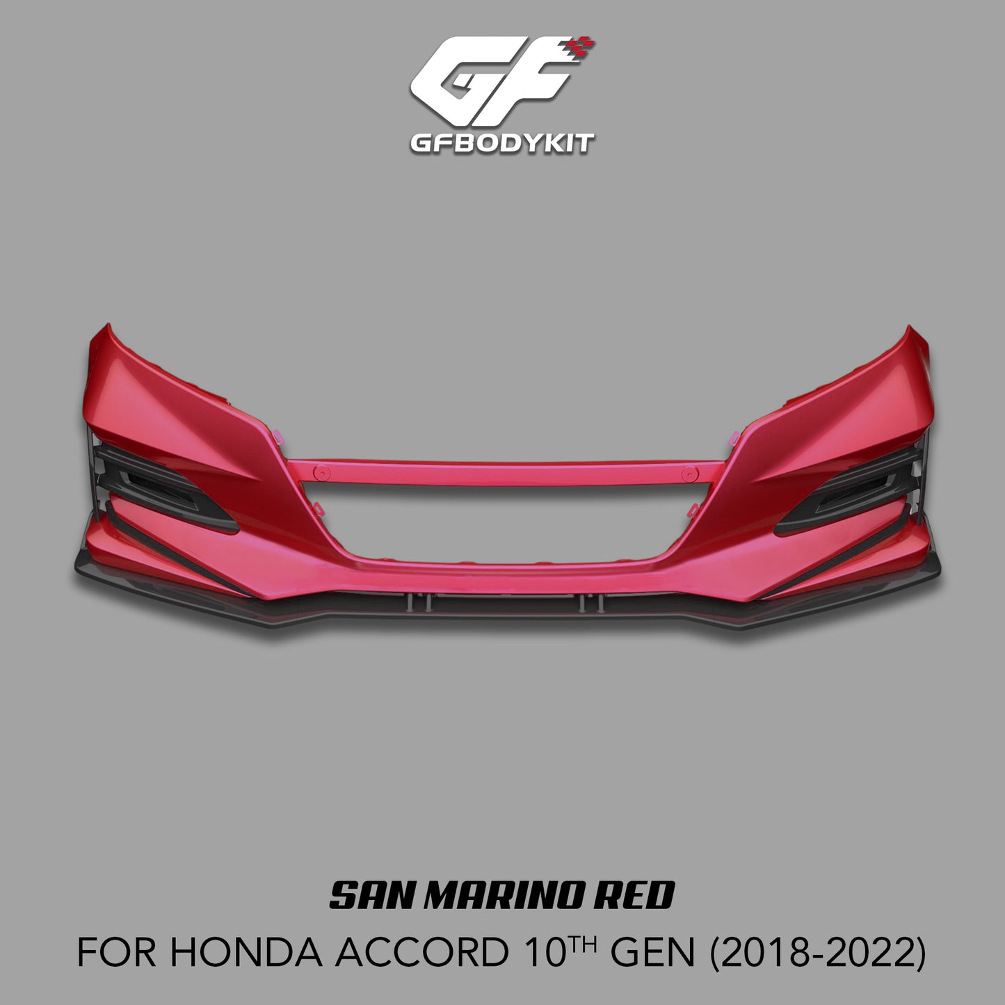 [ACCORD 2018-2022] GF BODYKIT© FULL FRONT BUMPER KIT (PRE-ORDER NOW)