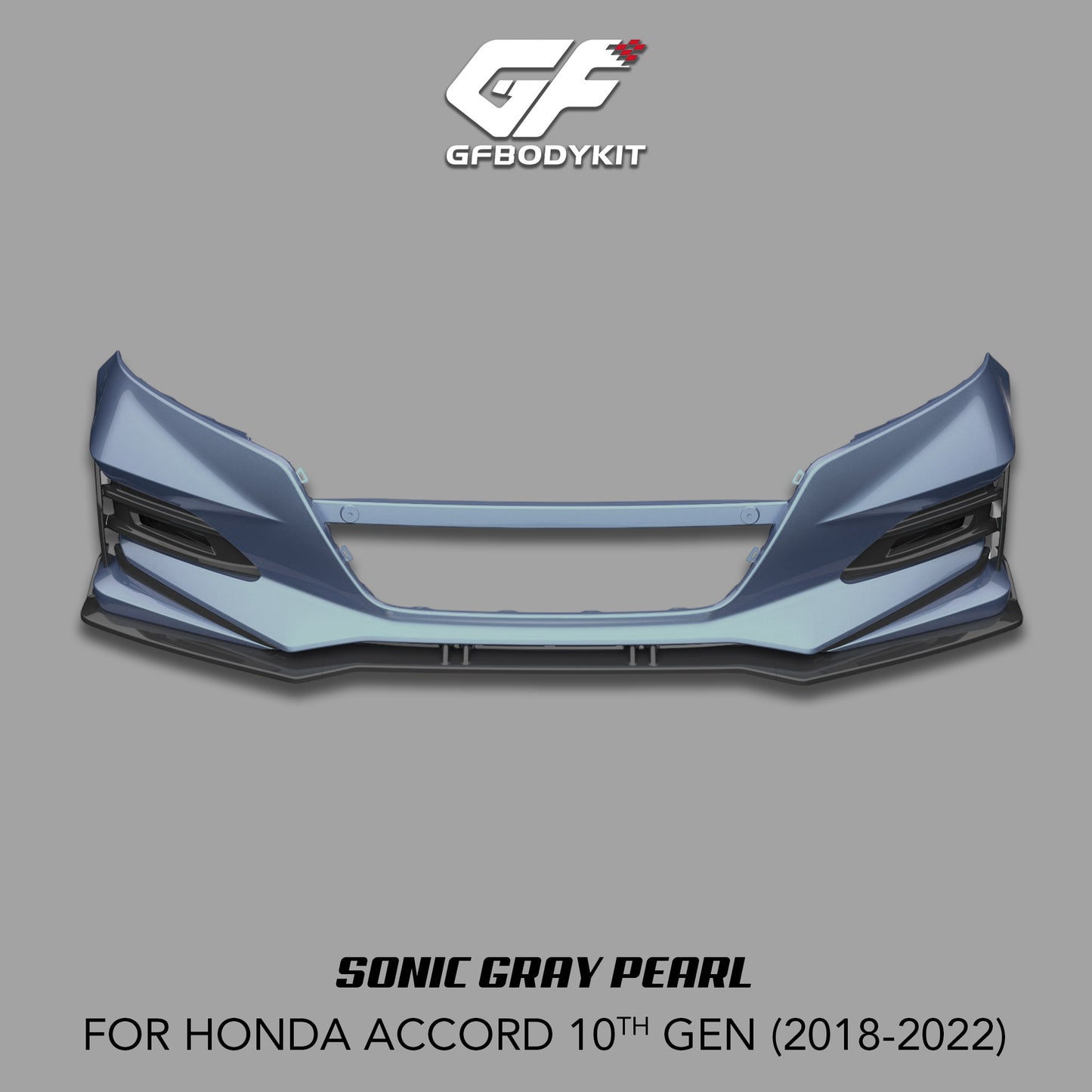 [ACCORD 2018-2022] GF BODYKIT© FULL FRONT BUMPER KIT (PRE-ORDER NOW)
