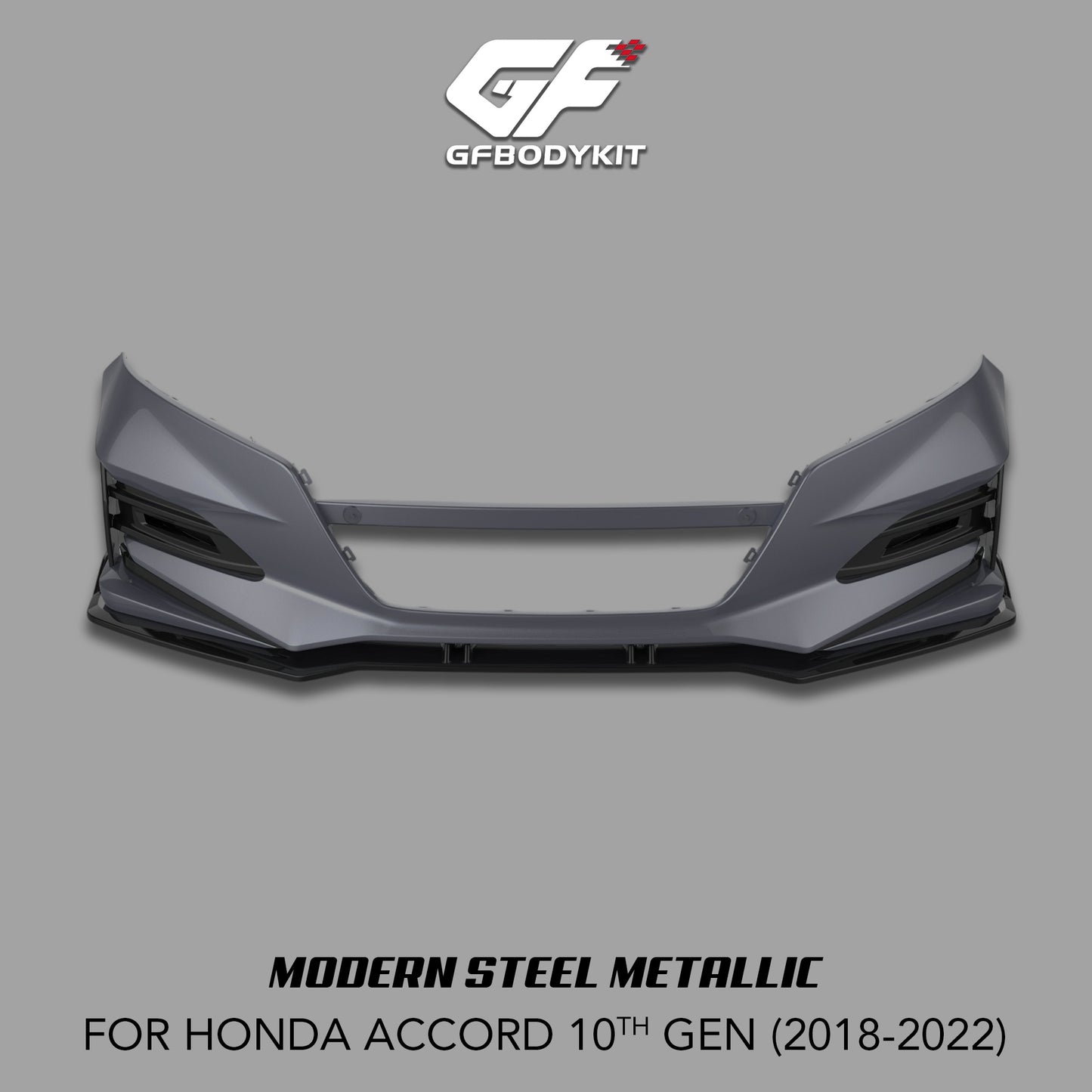 [ACCORD 2018-2022] GF BODYKIT© FULL FRONT BUMPER KIT (PRE-ORDER NOW)