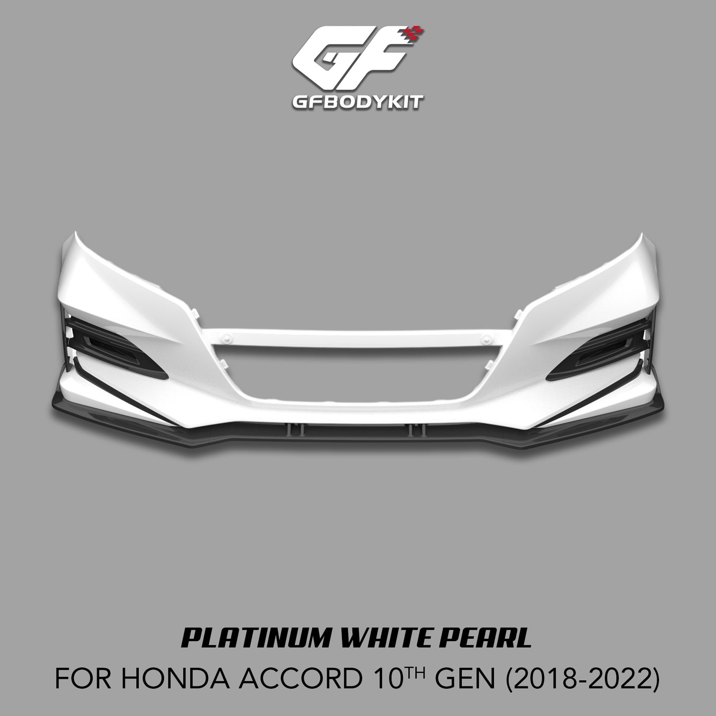 [ACCORD 2018-2022] GF BODYKIT© FULL FRONT BUMPER KIT (PRE-ORDER NOW)