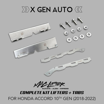 [ACCORD 2018-2022] MAC LIFTER KIT: COMPLETE FRONT BUMPER SET