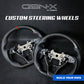 [ACCORD X] PREMIUM CARBON FIBER STEERING WHEEL