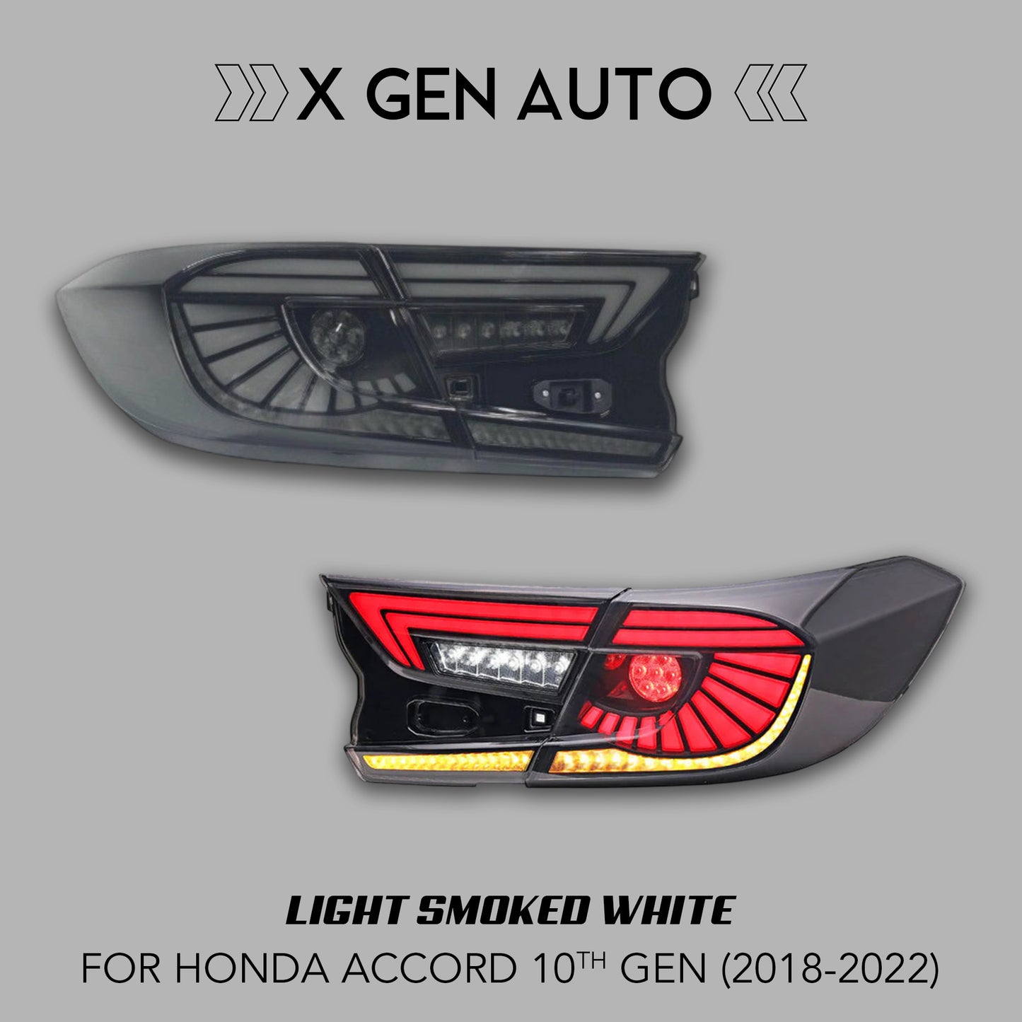 [ACCORD 2018-2022] V6 "EAGLE EYE" FULL LED TAIL LIGHTS