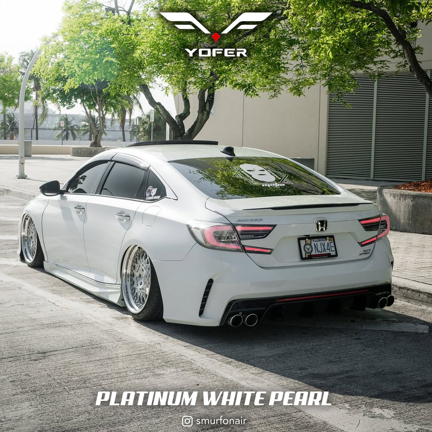 [ACCORD 2018-2022] YOFER DESIGN© DRAGON EDITION REAR BUMPER FULL KIT
