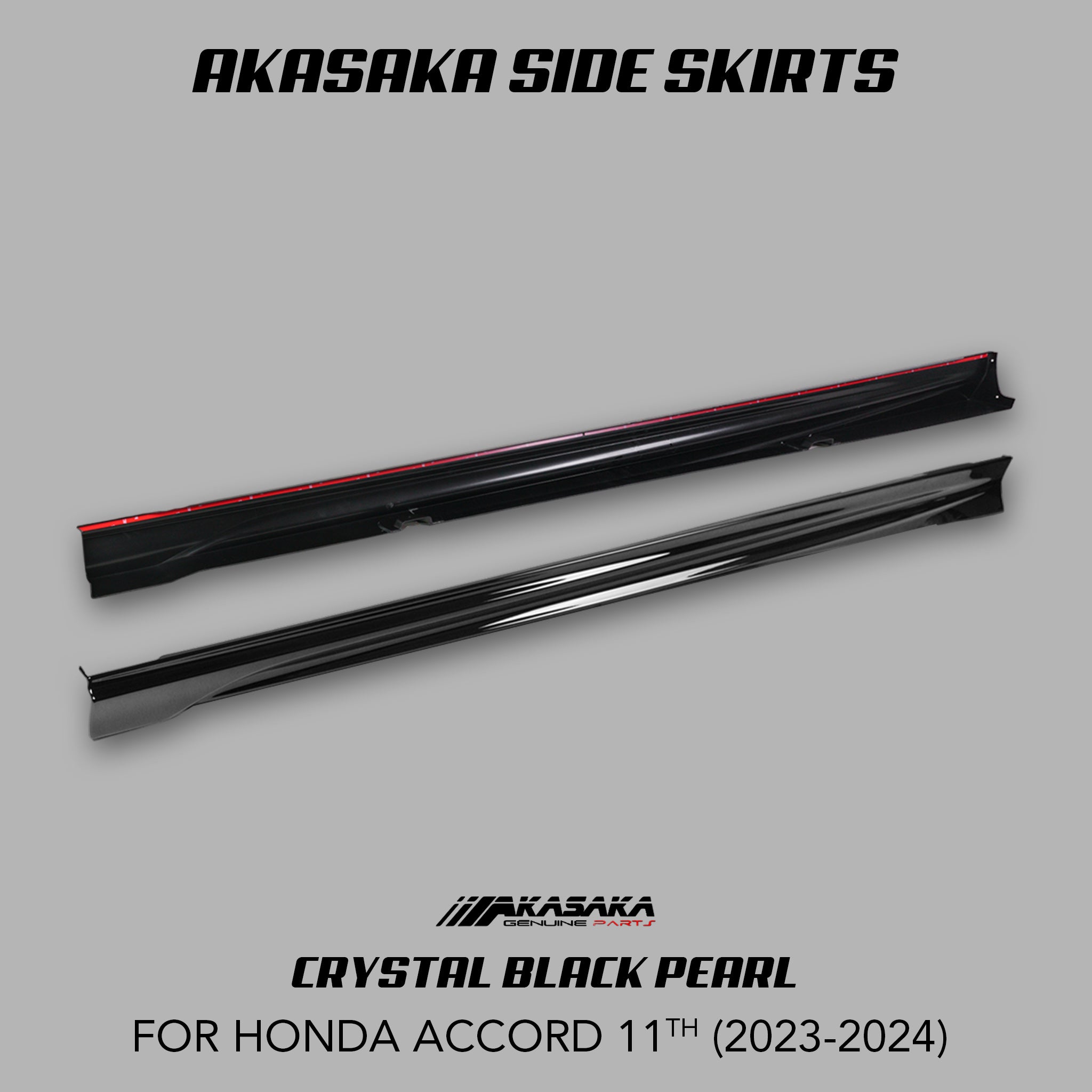 ACCORD 11TH] AKASAKA© SIDE SKIRTS – XGENAUTO