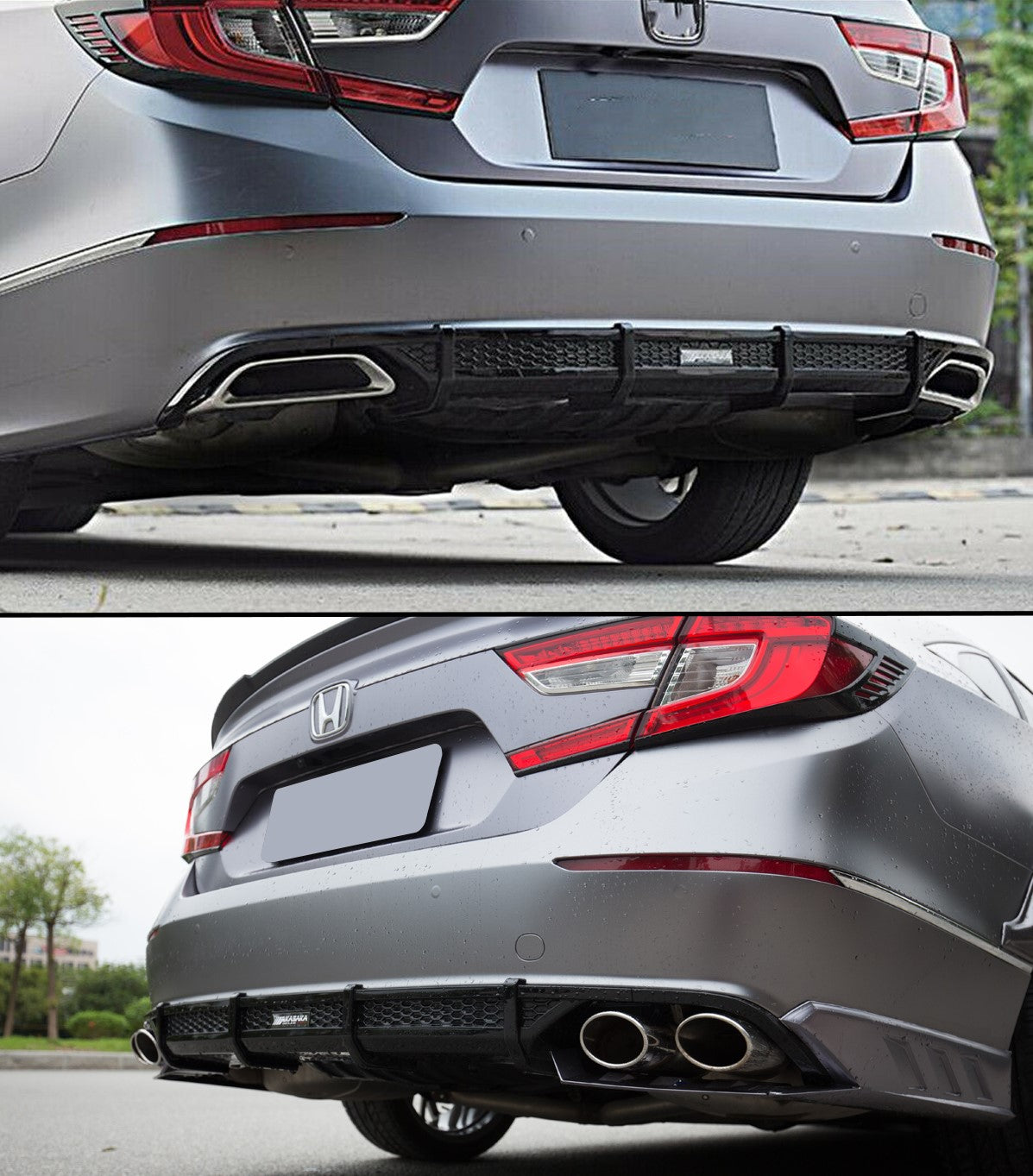[ACCORD X] AKASAKA© REAR VALENCE DIFFUSER V1