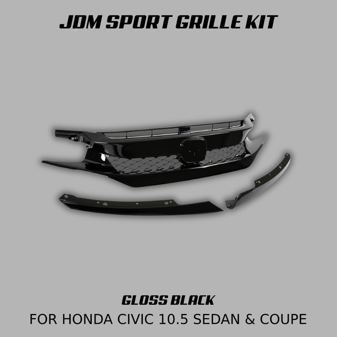 [CIVIC 10.5] JDM SPORT GRILLE KIT