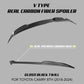 [CAMRY 8TH] V TYPE REAL CARBON FIBER SPOILER