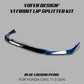 [CIVIC 11.5 GEN 2025+] YOFER DESIGN© V1 FRONT LIP SPLITTER KIT