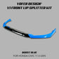 [CIVIC 11.5 GEN 2025+] YOFER DESIGN© V1 FRONT LIP SPLITTER KIT