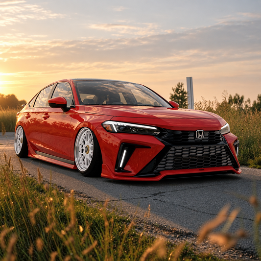 [CIVIC 11TH] YOFER DESIGN© 3PC FRONT BUMPER KIT