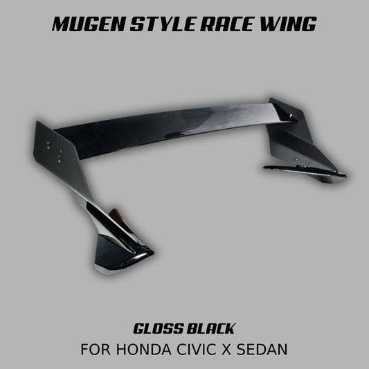 [CIVIC X SEDAN] MUGEN STYLE RACE WING