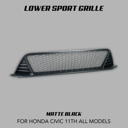 [CIVIC 11TH] LOWER SPORT GRILLE