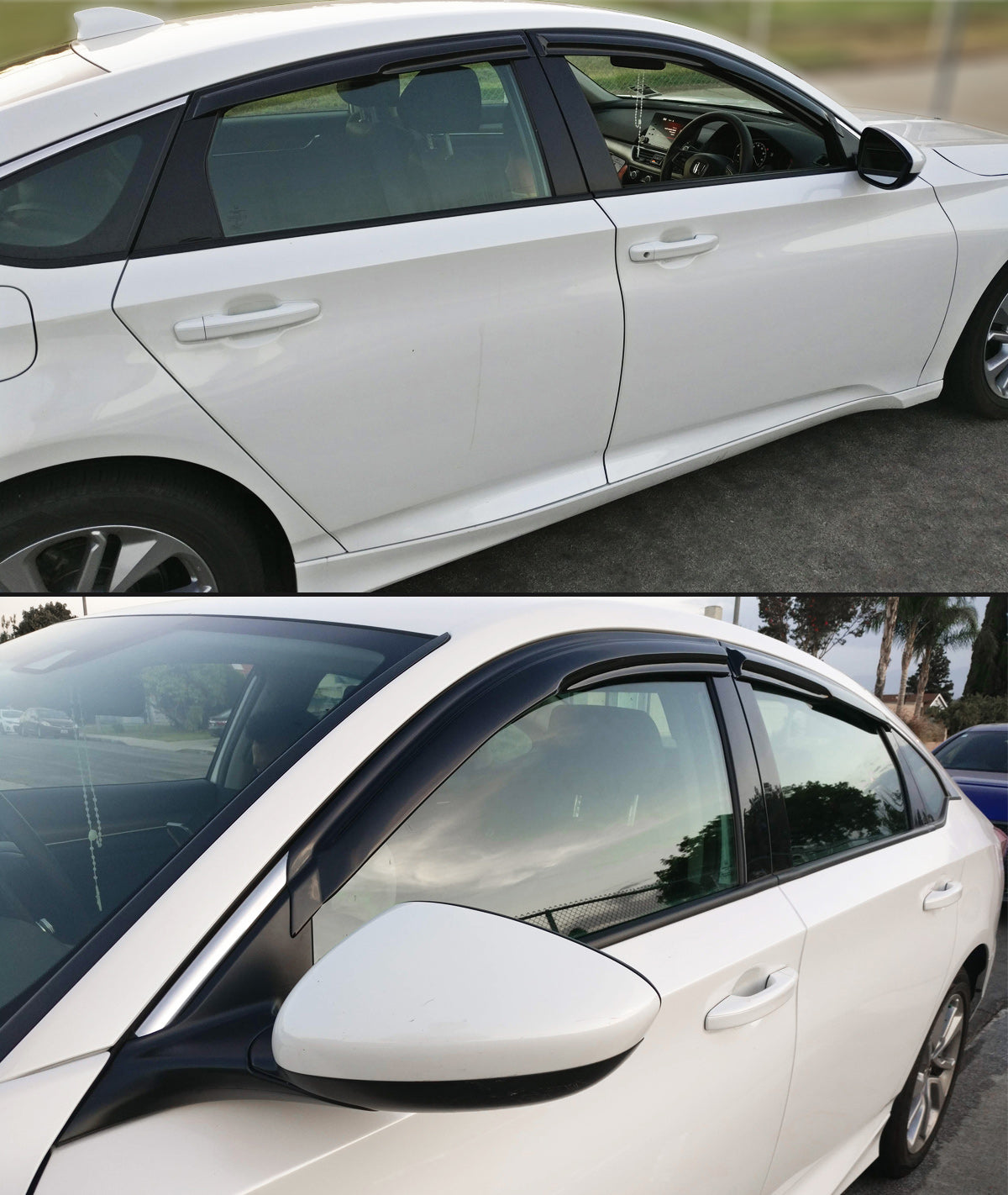 [ACCORD X] MG STYLE RAIN VISOR DEFLECTORS