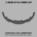 [SUPRA 2020-2025] T-AERO STYLE CARBON FIBER FRONT LIP SPLITTER