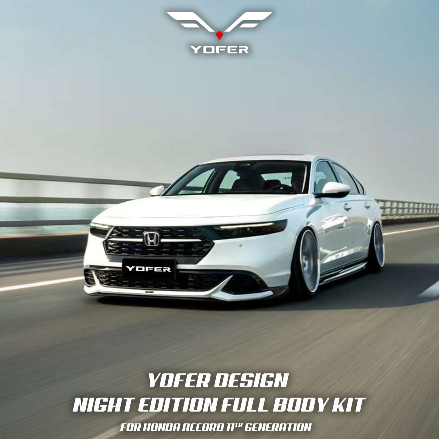 [ACCORD 11TH] YOFER DESIGN© NIGHT EDITION FULL BODY KIT (SHIPS 5/26)