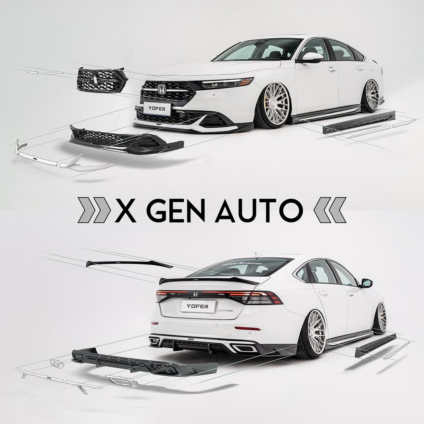 [ACCORD 11TH] YOFER DESIGN© NIGHT EDITION FULL BODY KIT (SHIPS 5/26)