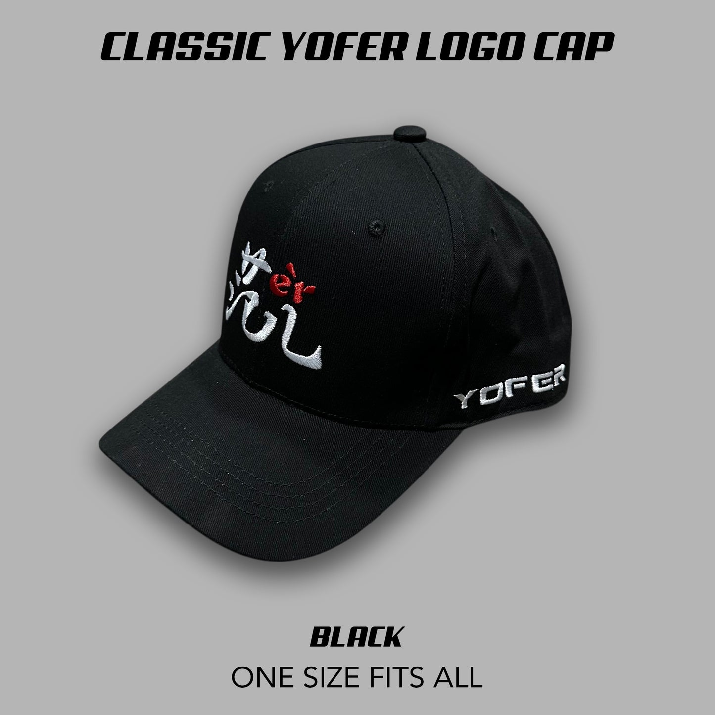 [YOFER DESIGN] CLASSIC YOFER LOGO CAP