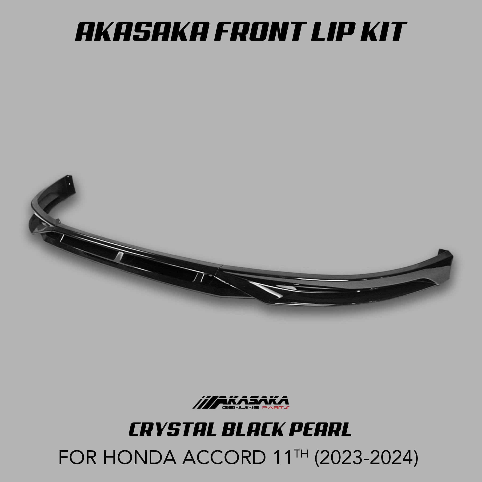 ACCORD 11TH] AKASAKA© FRONT LIP KIT – XGENAUTO