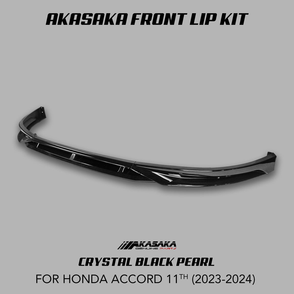 [ACCORD 11TH] AKASAKA© FRONT LIP KIT - XGENAUTO